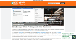 Desktop Screenshot of descargarnokiapcsuite.com